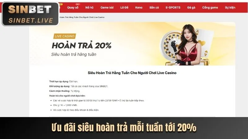 Hoàn trả tiền cược thể thao hàng tuần cho người chơi tại 32win2 Nổ Hũ